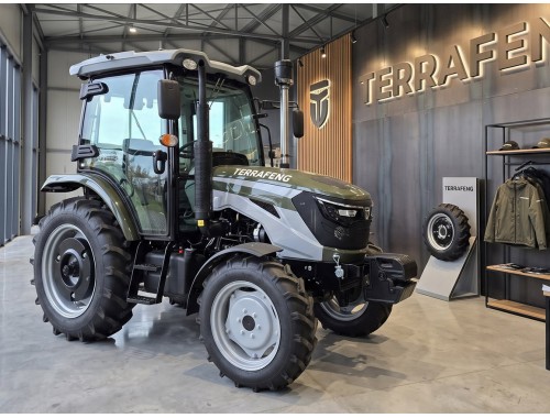 Трактор TERRAFENG 5504K+ з кабіною, кондиціонером, реверсом 8+8 та євронавіскою на 1100 кг